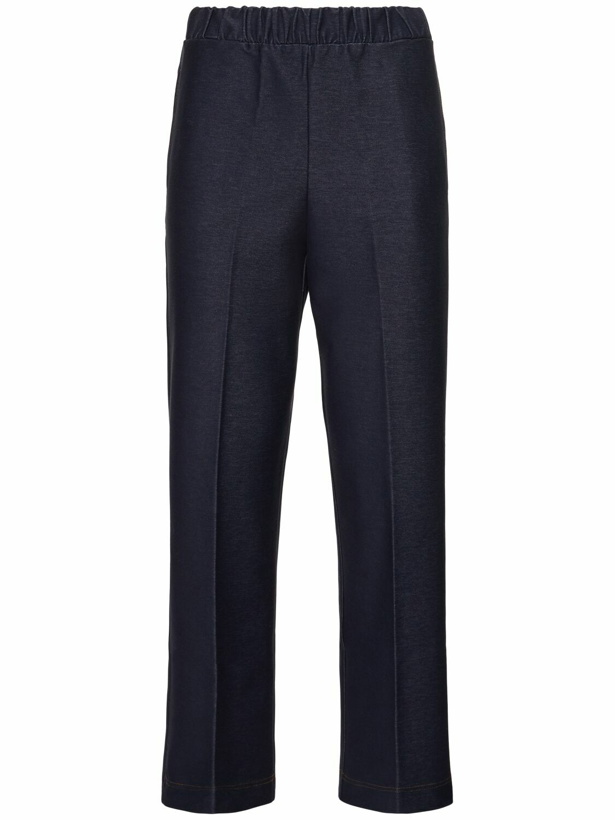 Photo: MAX MARA Ballata Denim Effect Pants