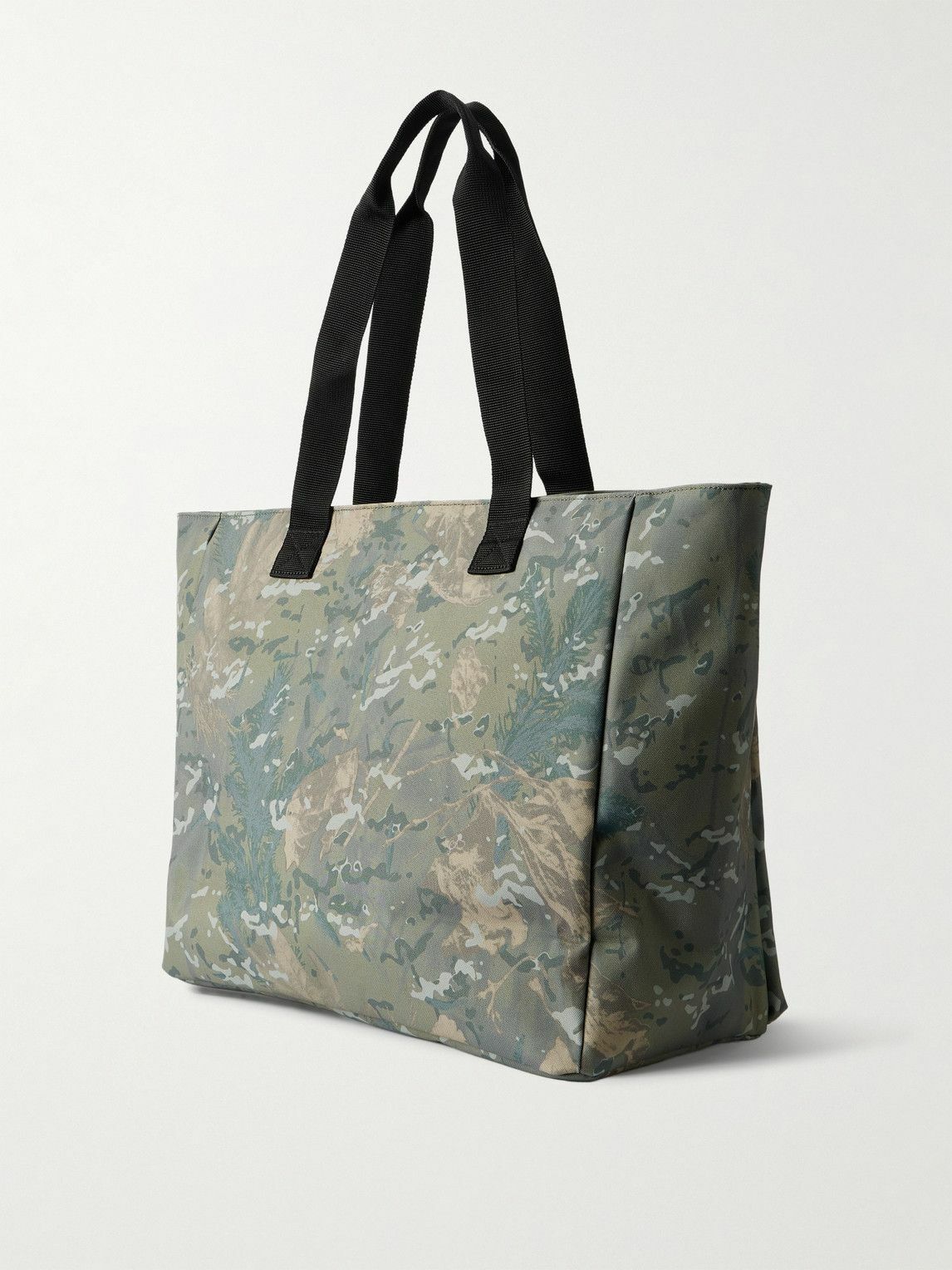 Carhartt WIP - Jake Webbing-Trimmed Logo-Appliquéd Camouflage-Print Canvas Tote Bag