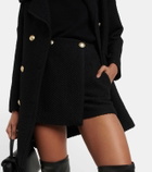 REDValentino High-rise wool-blend skort
