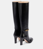 Tom Ford Whitney leather knee-high boots