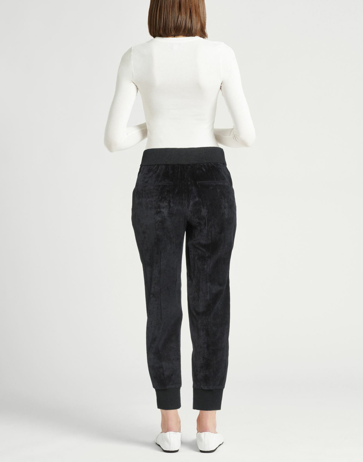 Peserico Womens Pants Midnight in Blue
