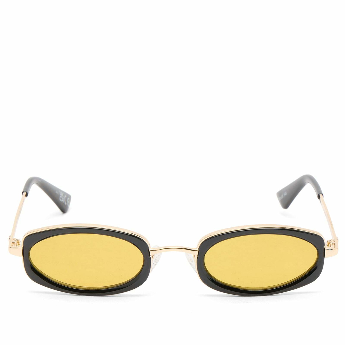 Le Specs Mecharo Sunglasses in Gold/Black 