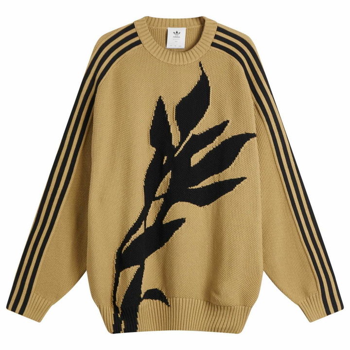 Photo: Adidas x SFTM Knit Crew in Hemp
