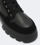 Bogner Sapporo shearling-lined leather lace-up boots
