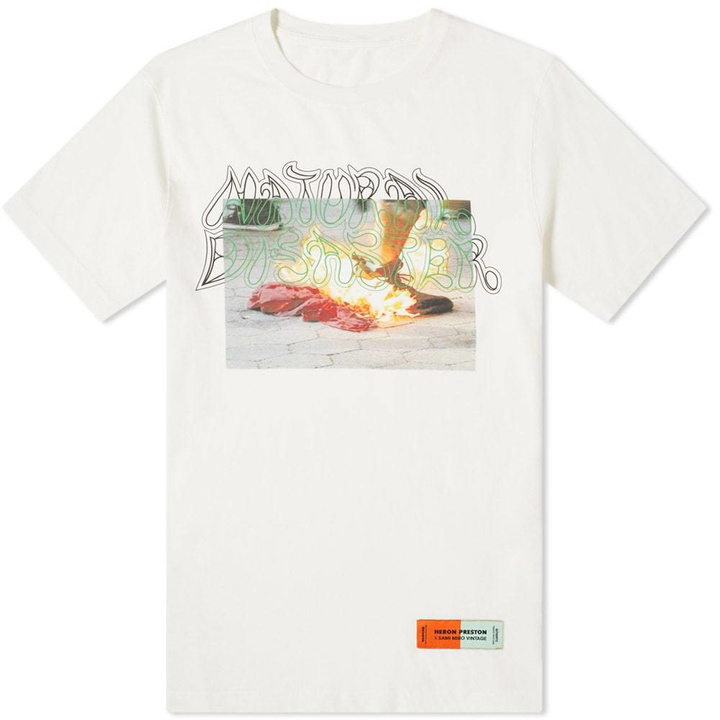 Photo: Heron Preston Sami Miro Print & Embroidery Tee
