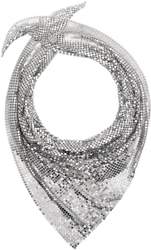 Photo: Rabanne Silver Chainmail Necklace