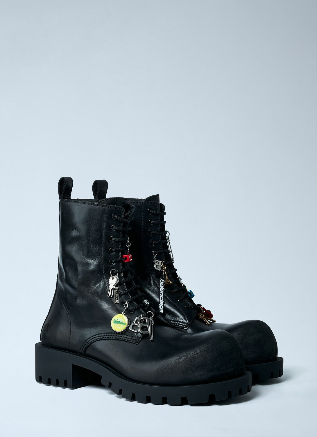 Balenciaga Hummer Lace-Up Boots Balenciaga