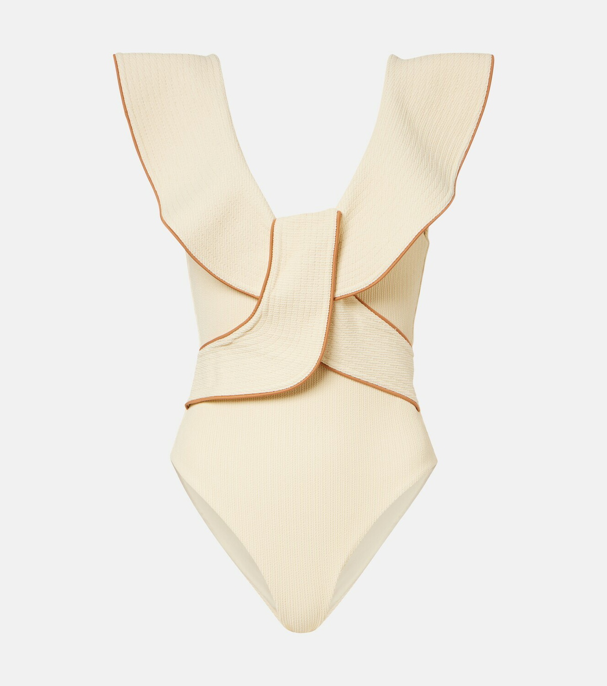 Johanna Ortiz Ruffled swimsuit