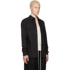 Rick Owens Black Tower Work Shirt