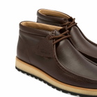 Clarks Originals Men's Wallabee Scout in Brown Scotch Grain