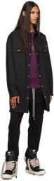 Rick Owens SSENSE Exclusive Purple KEMBRA PFAHLER Edition Long Sleeve T-Shirt