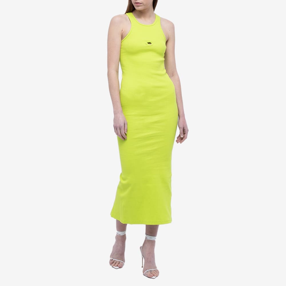 mint green bodycon midi dress Dolce & Gabbana Green Viscose Sleeveless Bodycon Midi Women's Dress main image 0