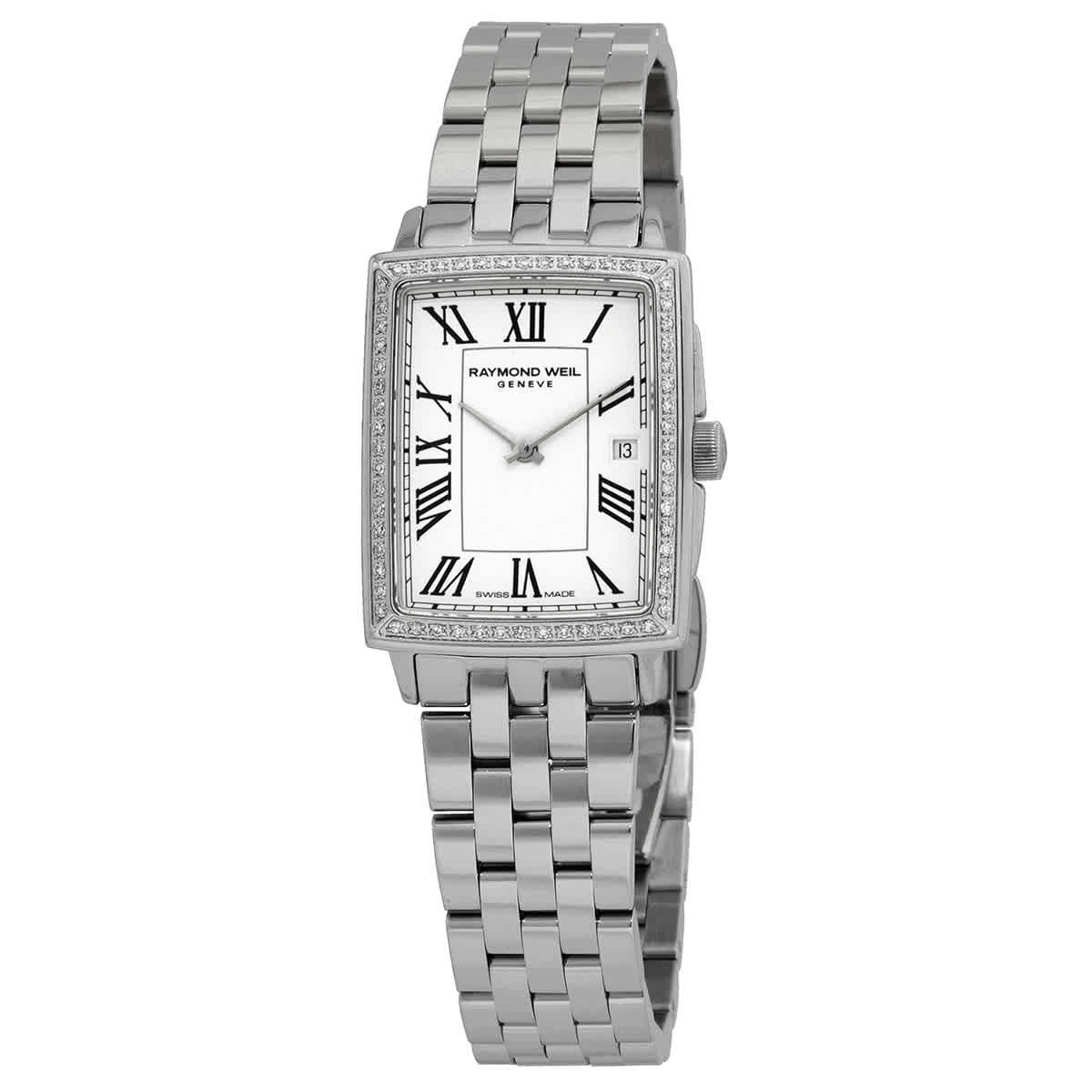 Raymond Weil Toccata Quartz Diamond White Dial Ladies Watch 
