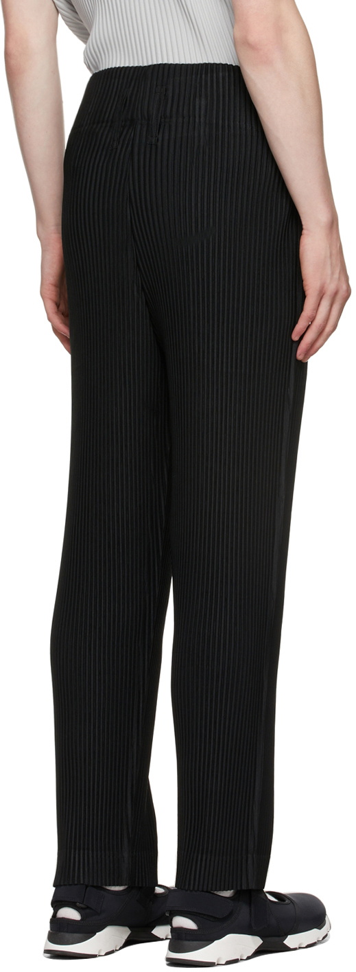 Homme Plissé Issey Miyake Black Tailored Pleats 1 Trousers