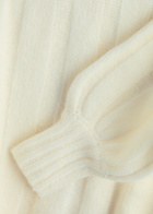 Paige Roselia Ribbed Wool-blend Jumper Ivory