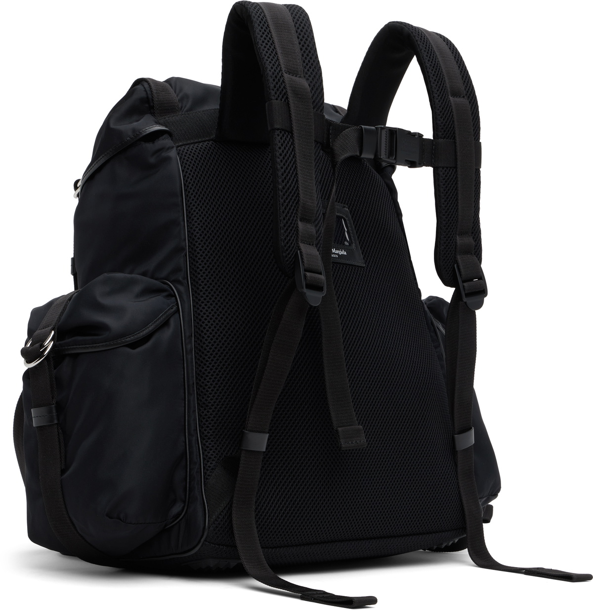 Maison Margiela Black High Tech XL Backpack Maison Margiela