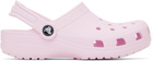 Crocs Pink Classic Clogs