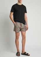 Paul Smith Stripe-print Shell Swim Shorts Multicoloured