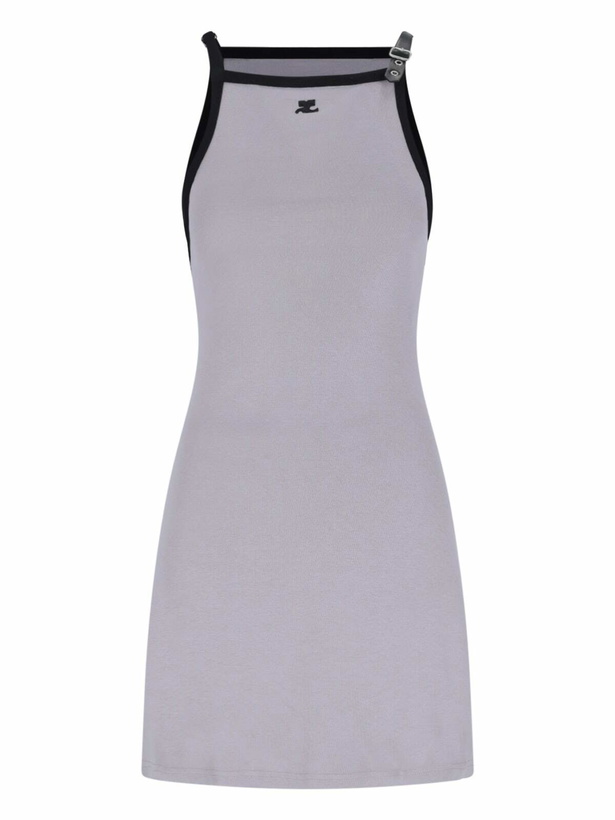 Photo: Courrèges Contrast Mini Dress