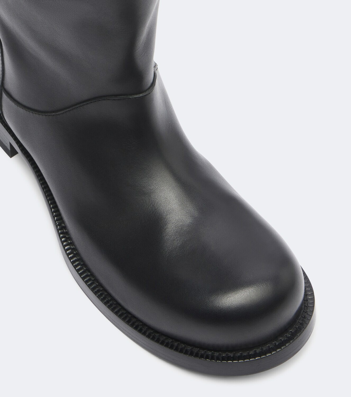 Christen Defender leather over-the-knee boots
