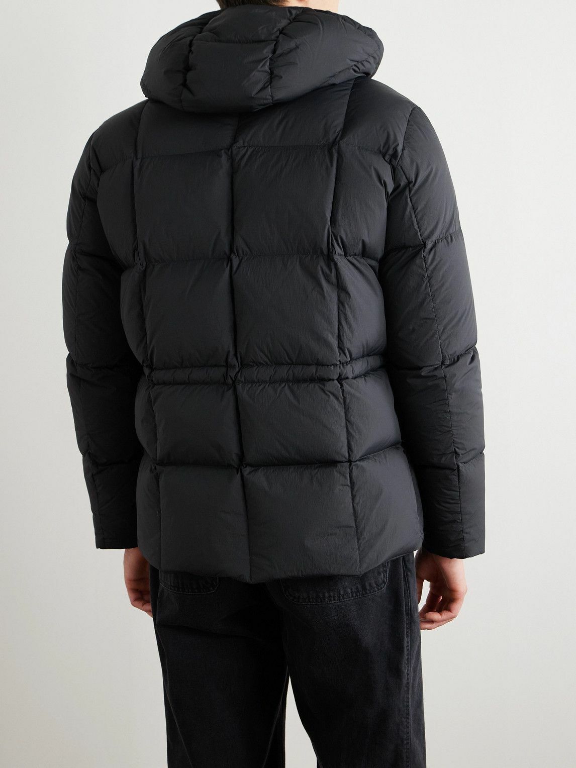 Herno Black Elastane Shell Jacket main image 1