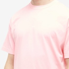 A.P.C. Men's Kyle Fluo Logo T-Shirt in Neon Pink