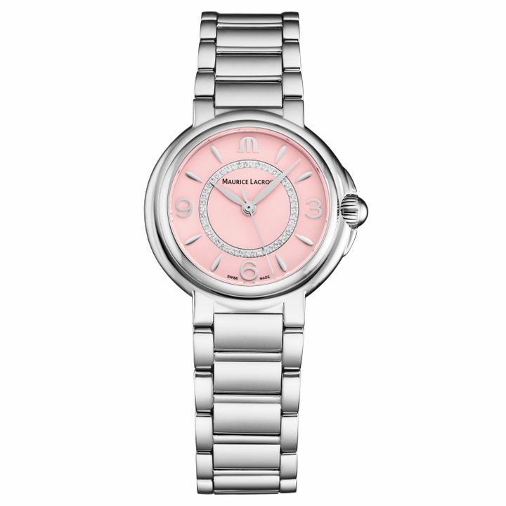 Photo: Maurice Lacroix Fiaba Colours Quartz Pink Dial Ladies Watch FA1104-SS002-F20-1