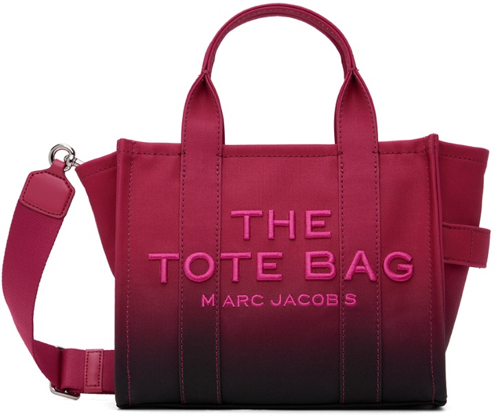 Photo: Marc Jacobs Pink & Black 'The Ombré Coated Canvas Small' Tote