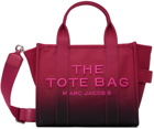 Marc Jacobs Pink & Black 'The Ombré Coated Canvas Small' Tote