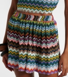 Missoni Zig Zag lamé Bermuda shorts