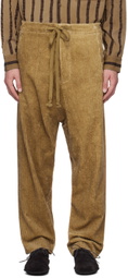 UMA WANG Beige Perch Pants