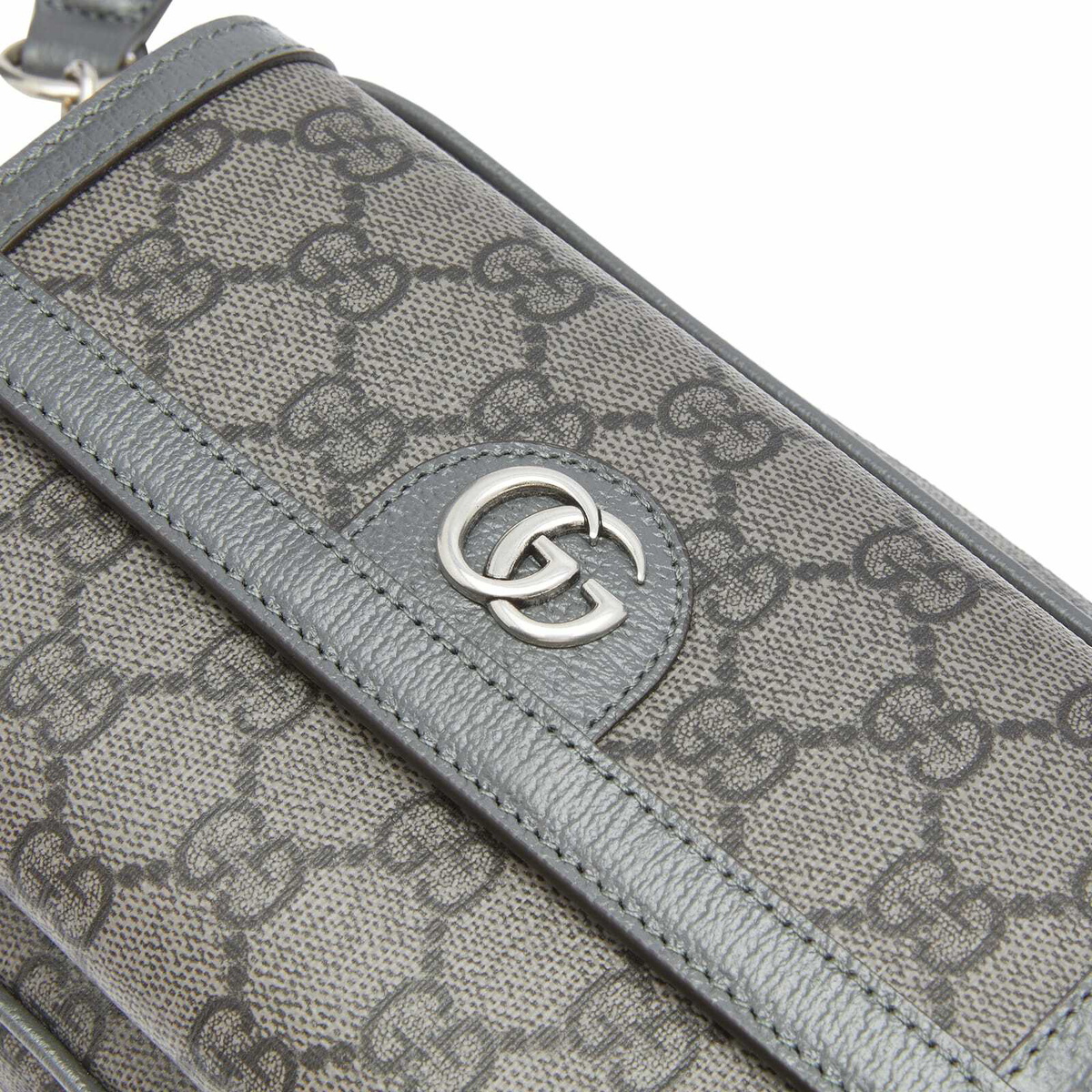 Gucci Men's Supreme GG Monogram Mini Bag in Black
