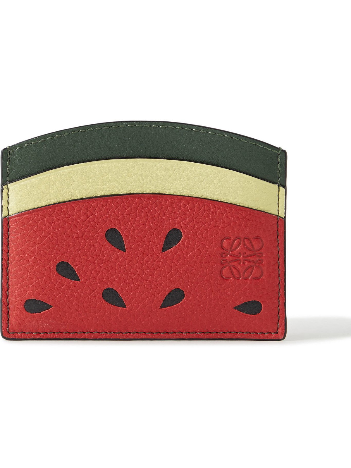 LOEWE - Paula's Ibiza Full-Grain Leather Cardholder Loewe LOEWE - Paula's Ibiza Full-Grain Leather Cardholder Loewe