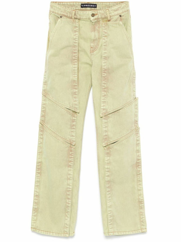 Photo: Y/Project Panelled Straight Jeans