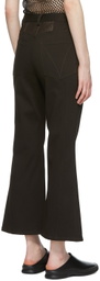 Maiden Name SSENSE Exclusive Brown Brea Jeans