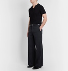 Lemaire - Wide-Leg Twill Trousers - Gray