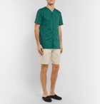 Onia - Luca Printed Cotton Shirt - Men - Green