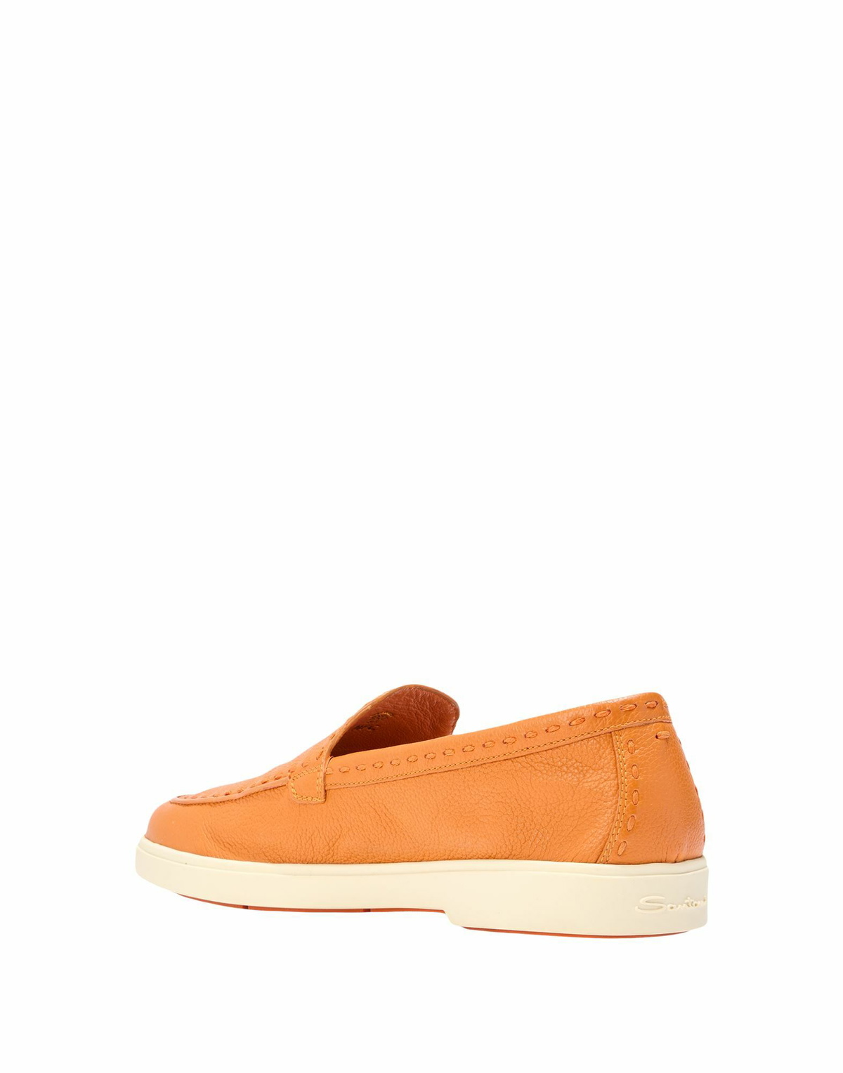 Santoni Womens Loafers Tan