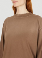 Compton Long Sleeve T-Shirt in Brown