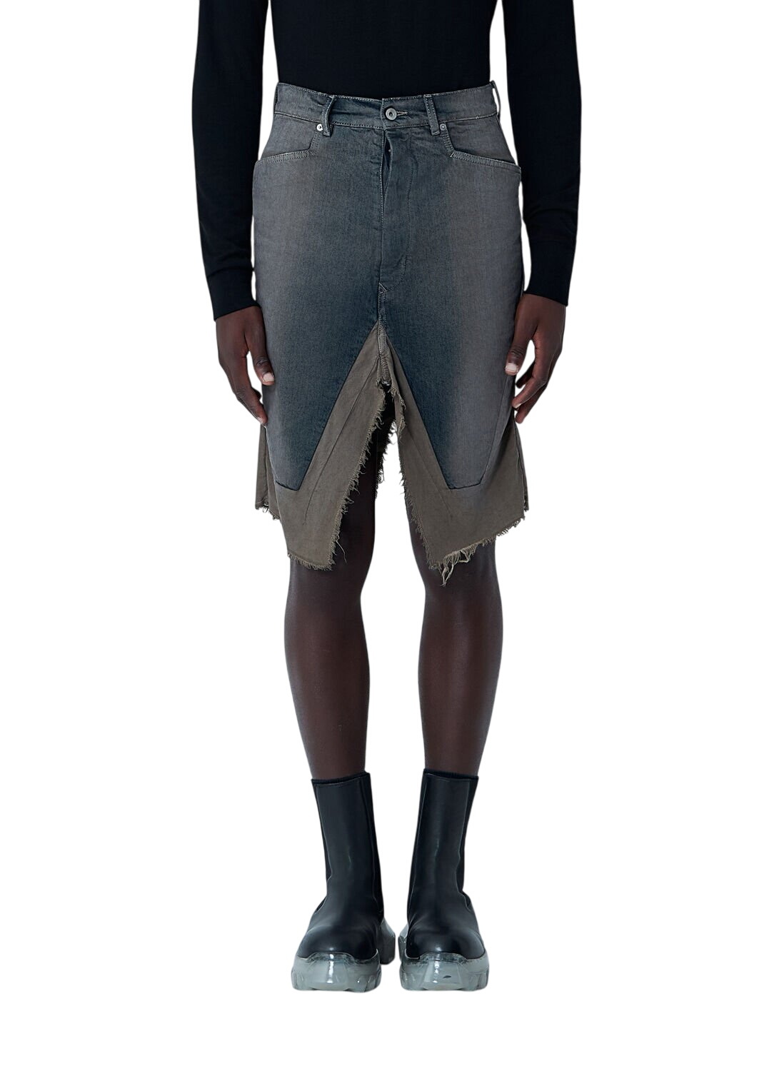 Rick Owens Black Drawstring Karloff Boxer Shorts Rick Owens