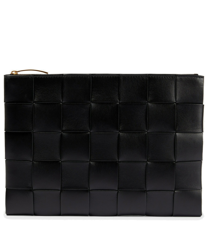 Photo: Bottega Veneta - Intreccio leather clutch