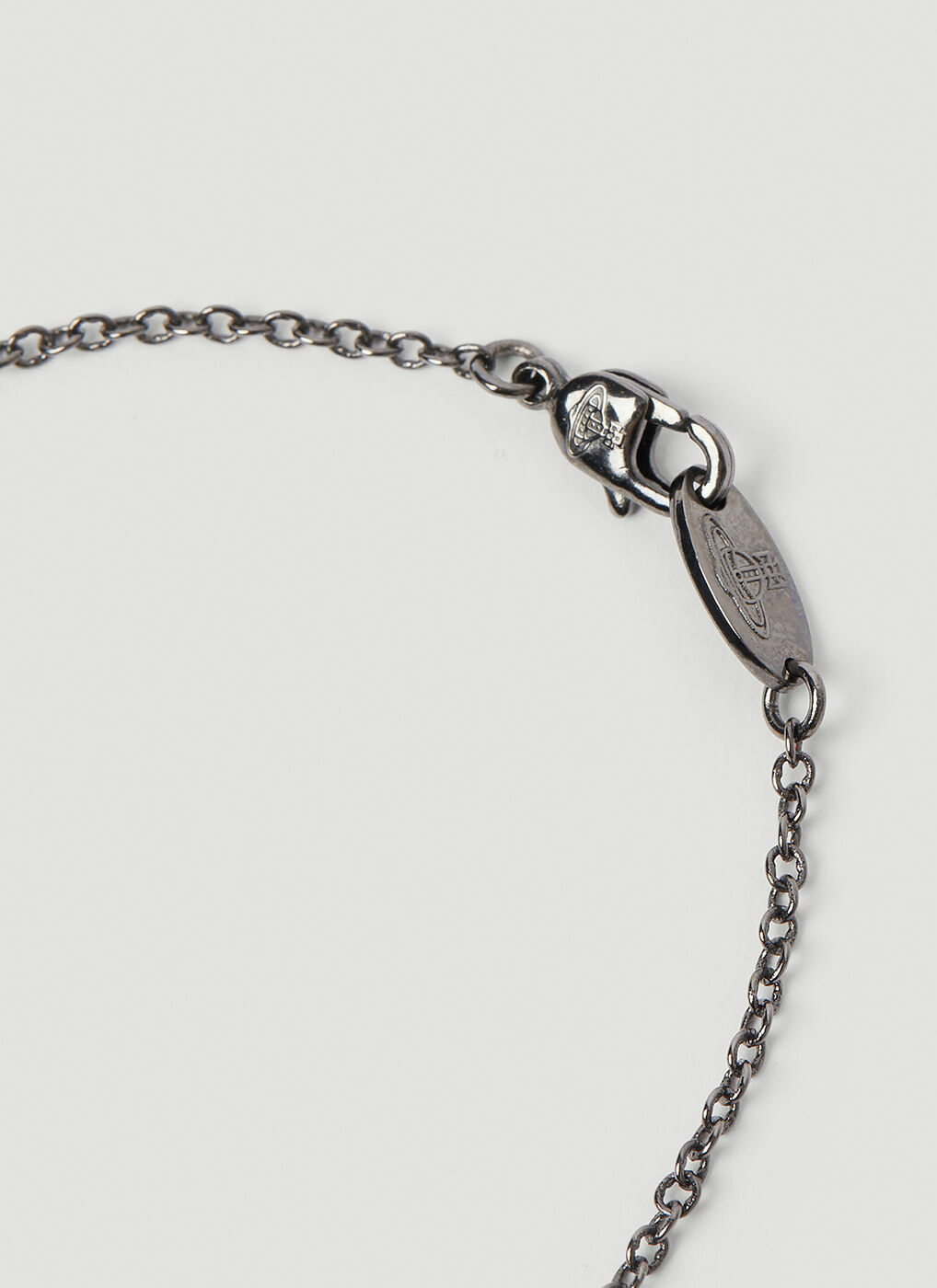 Vivienne Westwood Milos Padlock Pendant Necklace in Metallic | Lyst