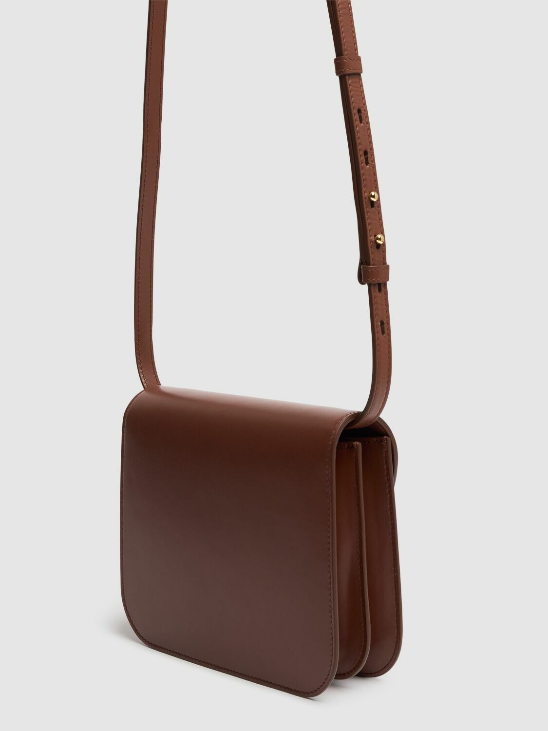 BALLY Ollam Flap Leather Shoulder Bag Bally