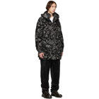 Engineered Garments Black and White Madison Parka