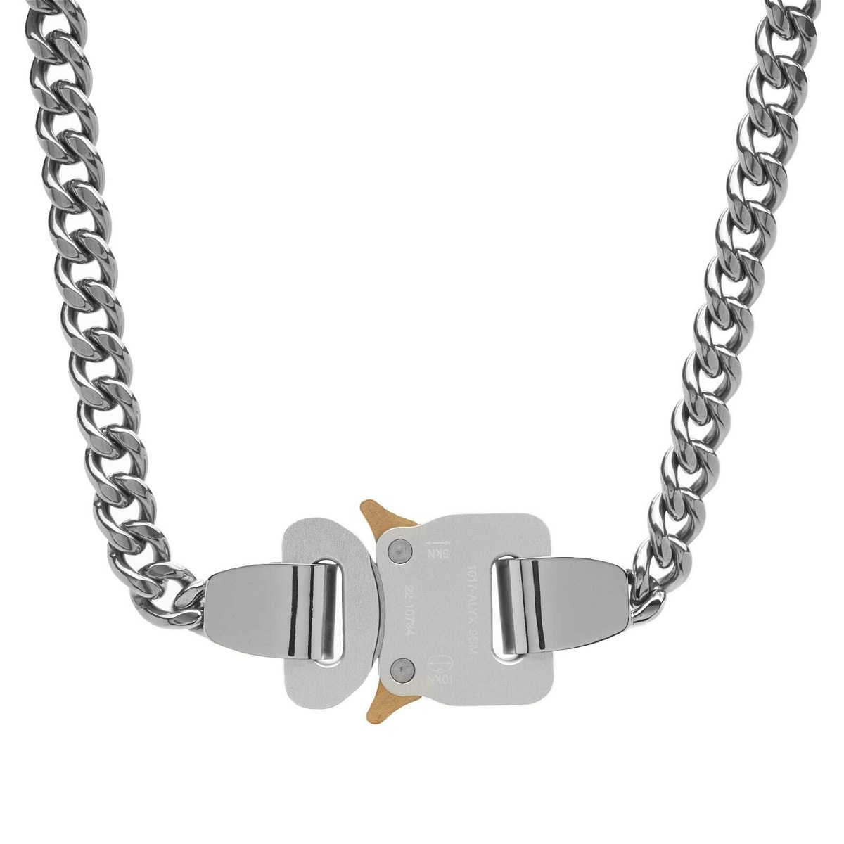 1017 ALYX 9SM Men's Classic Chainlink Necklace in Silver 1017 ALYX 9SM