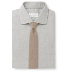 Kingsman - Turnbull & Asser Cotton and Cashmere-Blend Shirt - Gray