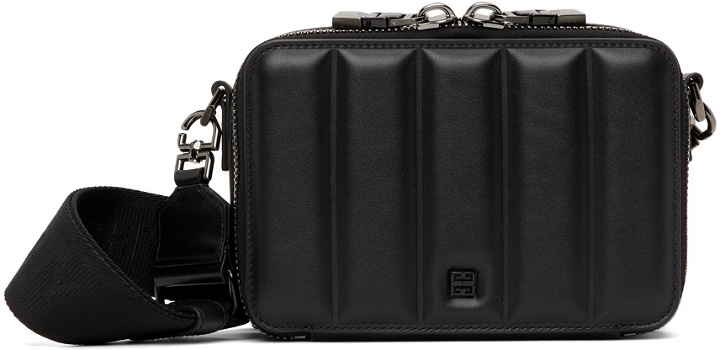 Photo: Givenchy Black Antigona U Camera Messenger Bag