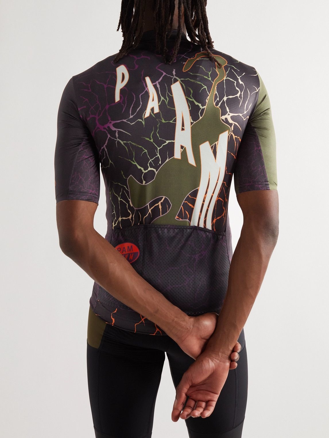 MAAP - P.A.M. Wild Team Printed Stretch Cycling Jersey - Green MAAP