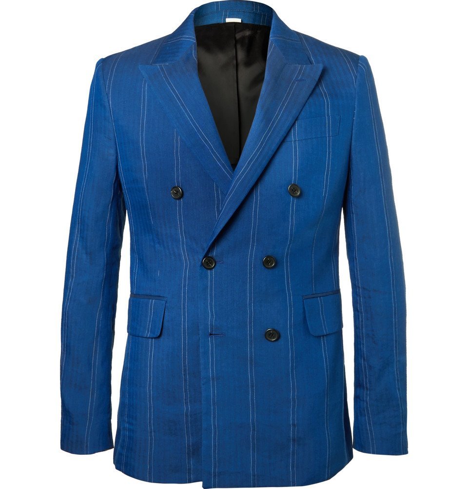 Stella McCartney Double Breasted Peaked Lapel Blazer