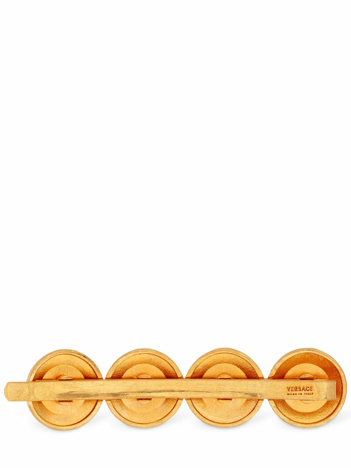 Versace hair clip ヴェルサーチヘアピン　ごー Buy Versace Gold Medusa Head Bobby Pin Hair Clip